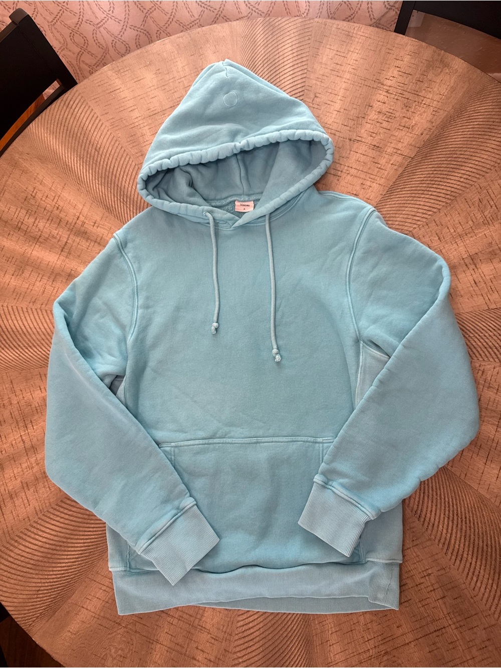 Outdoor Voices Light Blue Pullover Hoodie